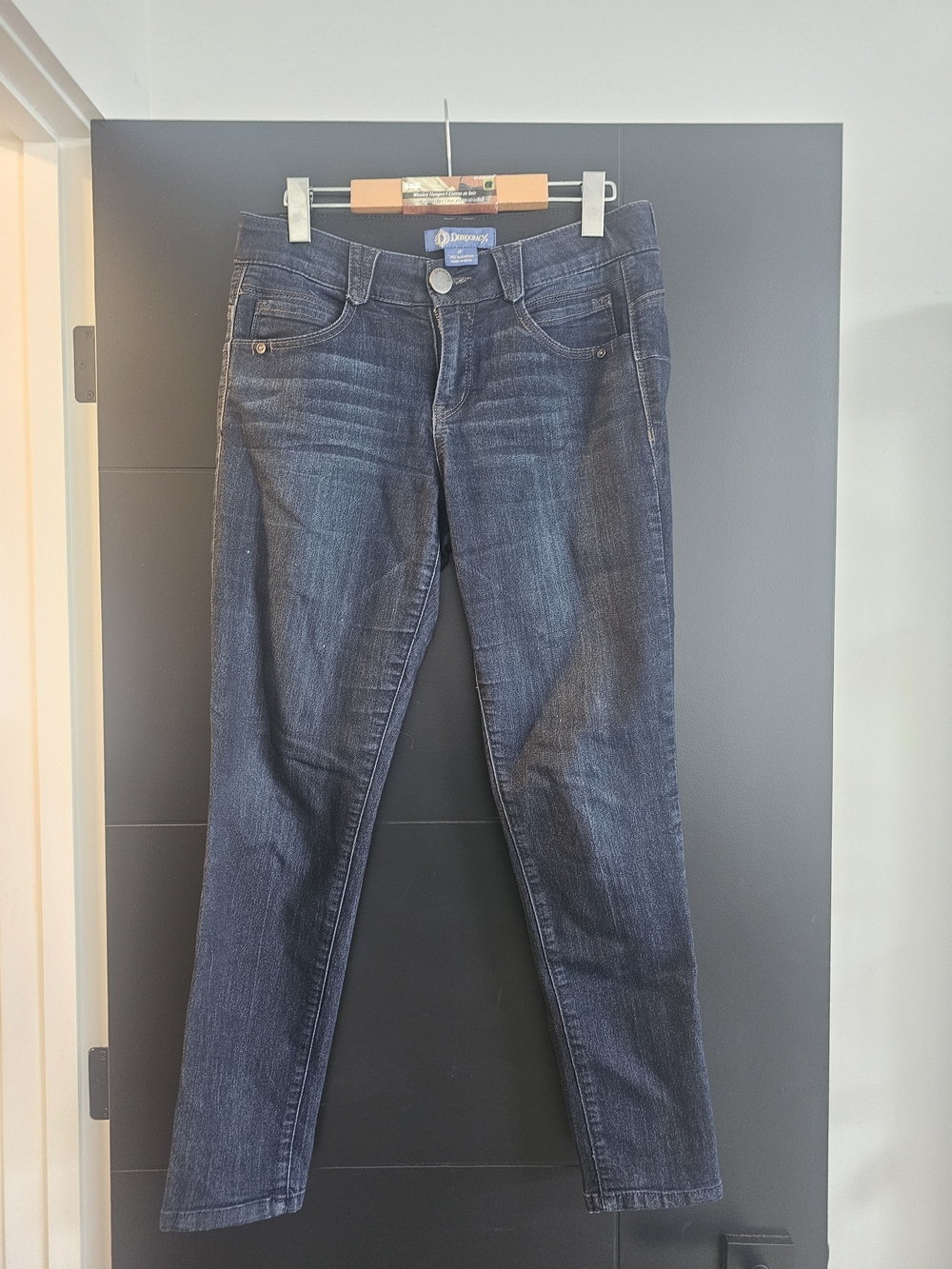 Democracy Women’s Dark Indigo Skinny Jeans